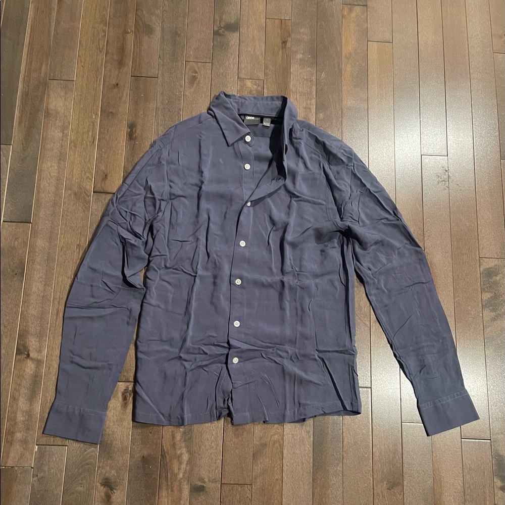 Y2k Blue Shirt
